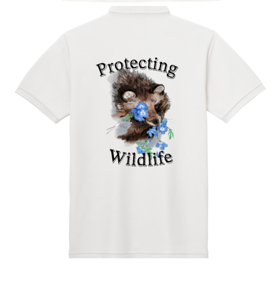 PROTECTING WILDLIFE POLO 背面