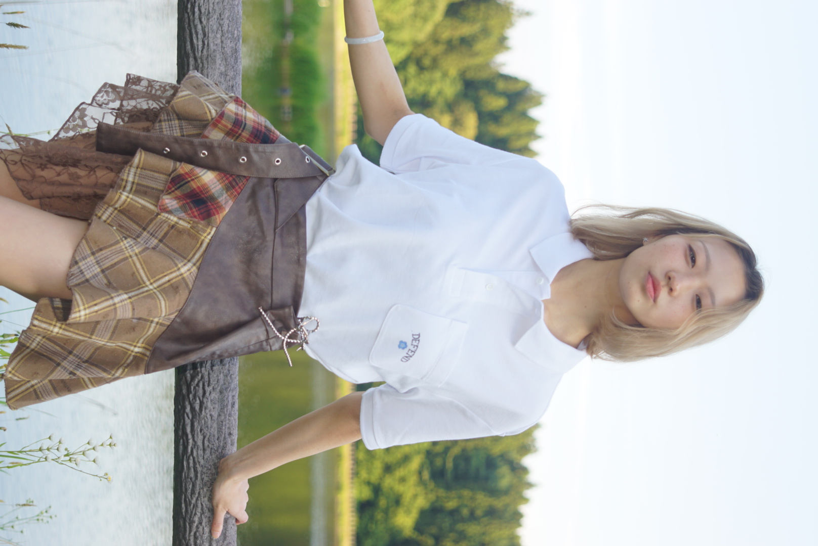 PROTECTING WILDLIFE POLO 着用写真 1